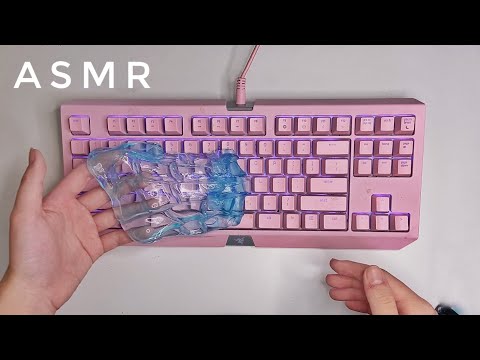 ASMR Keyboard Cleaning | Mechanical Keyboard Clicking Sounds, Typing Sounds, etc.