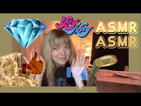 yay or nay ASMR (thrift gem 💎 or put back 🙅🏼‍♀️) fashion /decor ramble goodwill finds show & tell