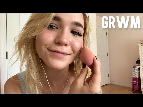 ASMR grwm :) for a day of filming !