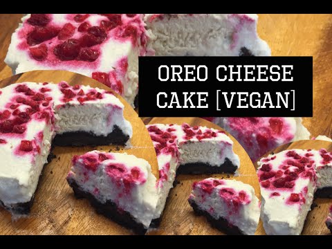 OREO 'Cheese' Cake [VEGAN] // Only 3 Ingredients!!!