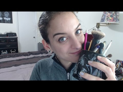 ASMR- Lil' Chat and Brush Test :)