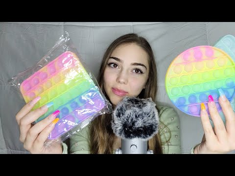 ASMR | Pop It Role Play, Friend Plays and Trades Pop Its with You