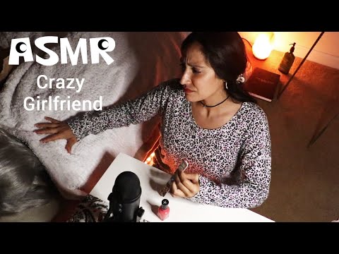 ASMR 🤪Crazy Girlfriend Keeps You Awake | Sleep | Personal Attention