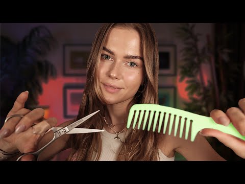ASMR Preparing You For Cosplay Contest (Haircut & Styling, Makeup, Costume, Photo Shoot)