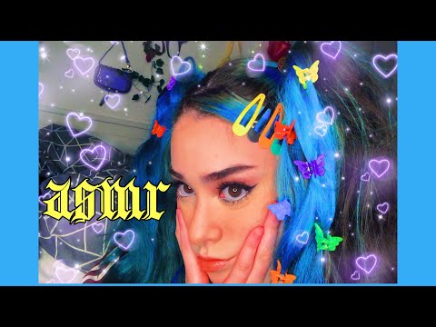 asmr mouth sounds + mic brushing + camera brushing + trigger words + hand movements for sleeeeep :))