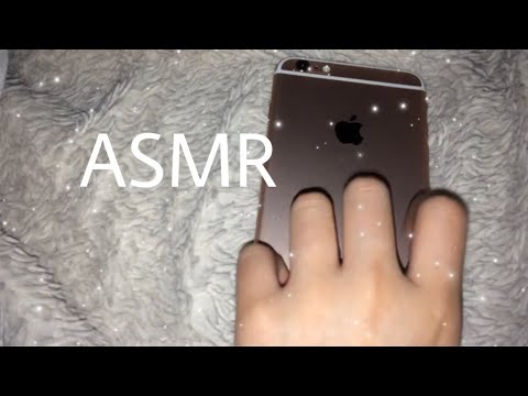 [ASMR] tapping my phone