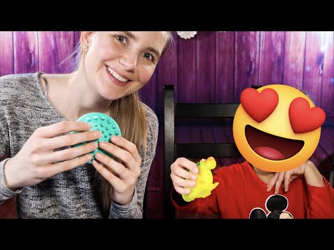 ASMR with My Kid | Unpredictable, Fast, Chaotic, First ASMR Vid