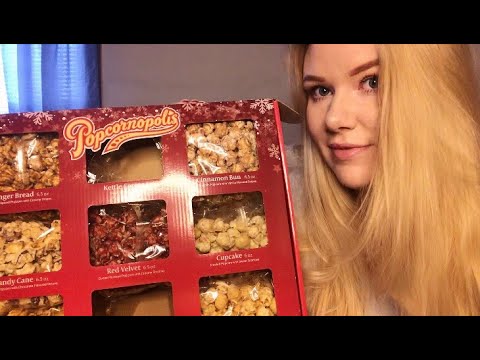 ASMR *Trying Popcorn Flavors* (Crunchy & Crinkle Sounds)