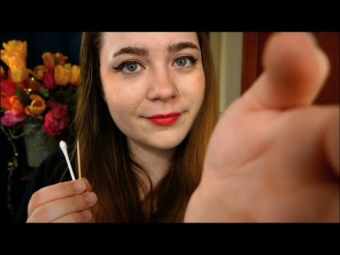 Deeply Relaxing Touch Treatment (Palpation, Crinkling, Sticky Finger Sounds) 💤 ASMR Soft Spoken RP