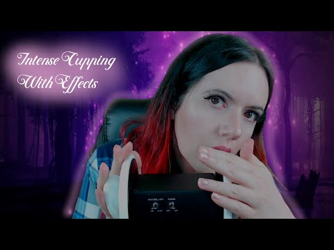 [ASMR] Intense Ear Cupping and Massage with Lotion and Effects