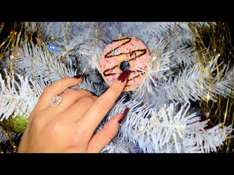 ASMR| 🎄😍CHRISTMAS TREE SHOW + TELL😍🎄 (clicky whispers)