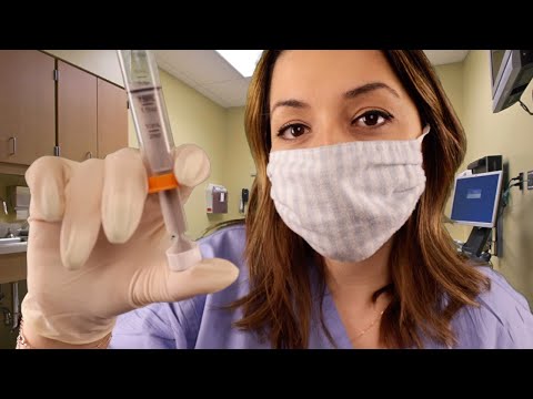 COVID-19 AŞINI Yapıyorum | ASMR Türkçe | Hemşire Roleplay | İlk Doz Koronavirüs Aşısı | Pandemi