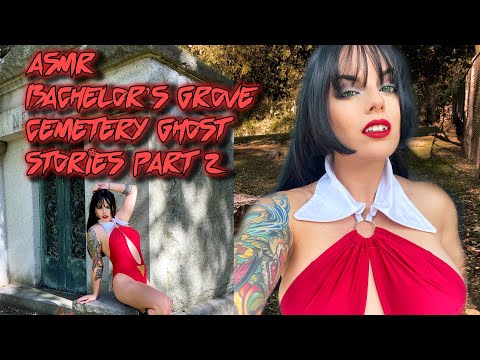 ASMR You Won't Believe What Happened! | Ghost Stories Bachelor's Grove Cemetery 2 | Woman in White