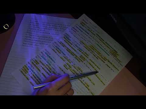 ASMR STUDY WITH ME | EL VIDEO PERFECTO PARA PONER PARA PONER DE FONDO (sonidos de escritura)
