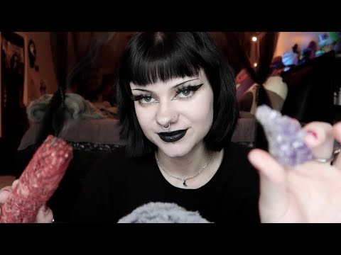 ASMR | Cleansing Your Energy w/ Crystals + Updates 🔮