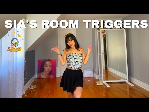 Random Triggers In Sia's Room (SUPER TINGLY & RANDOM )