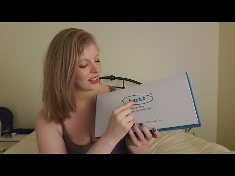 ASMR | Unboxing every day items (taping, reading, counting)