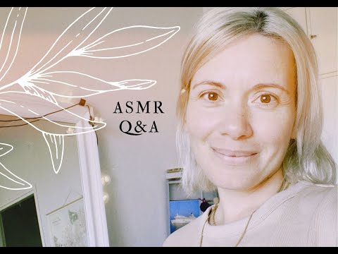 ASMR SUOMI - Q&A | Työpaikka, lempparisarjat, yms.