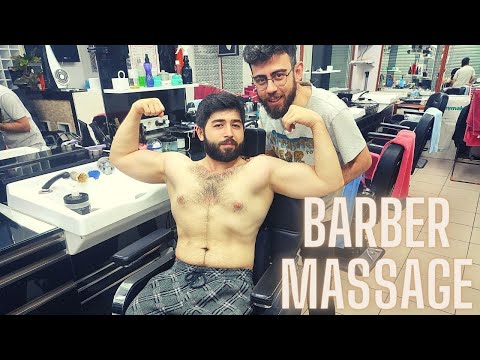 ASMR GUY TURKISH BARBER OFFERS THE MOST RELAXING BODY MASSAGE IN THE WORLD