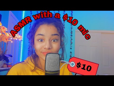 ✨trying asmr✨with a $10 mic