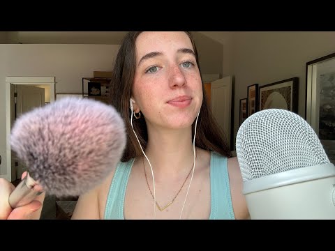 ASMR personal attention/ face brushing