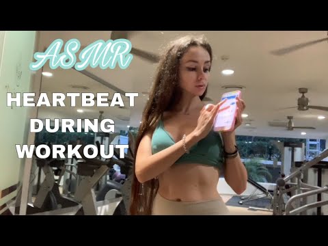 ASMR | HEARTBEAT DURING WORKOUT IN Riu Palace Las Americas