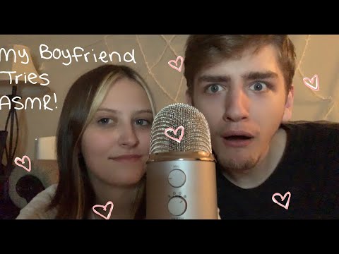 My Boyfriend Tries ASMR For The First Time