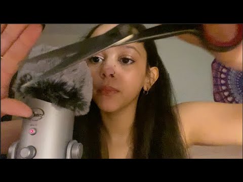 ASMR HairCut Roleplay ( Personal Attention + Brushing, Cutting )