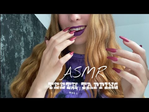 ASMR | TEETH TAPPING and SCRATCHING with mouth sounds✨