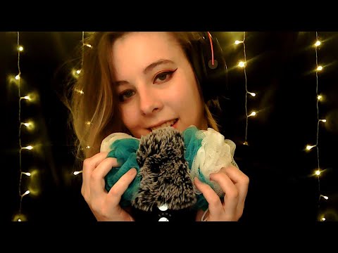 lofi ASMR | improvised & cozy vibes in the rain - Fluffy Blue Yeti Mic