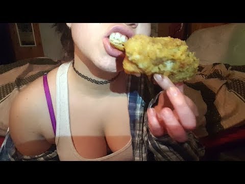 ASMR KFC MUKBANG