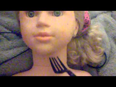 ASMR ACMP doll head mannequin face forking
