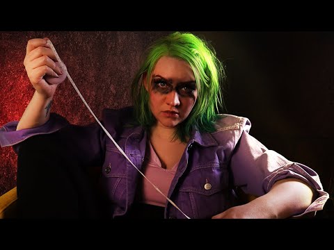 The Joker's Seamstress measures you [ASMR] (personal attention, layered sounds)