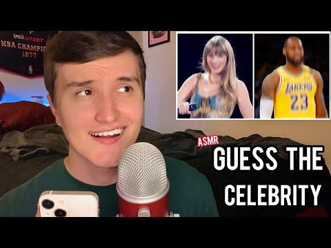 ASMR | Guess The Celebrity (actor, athlete, artist)