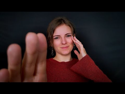 ASMR | Mirrored Touch & Mirrored Face Brushing [Face Massage, Acupressure]