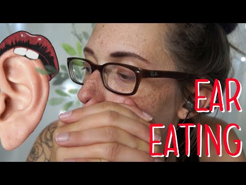 ASMR EAR EATING - Intense Mouth Sounds