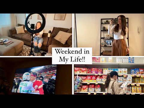 ASMR - Weekend in My Life Vlog! 🩵 *Voiceover*
