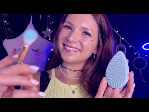 ASMR Doing Your Makeup in Fishbowl Effect (RP, Personal Attention, German/Deutsch)