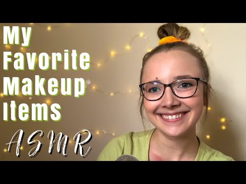 ASMR | Close Whisper Showing You My Favorite Makeup Items