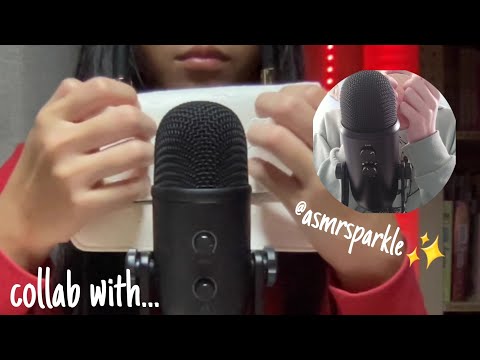 ASMR doing each other's top 5 favourite triggers♡(collab with ‎asmr sparkle)