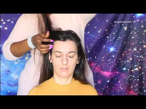 ASMR Hair Play & Head Massage