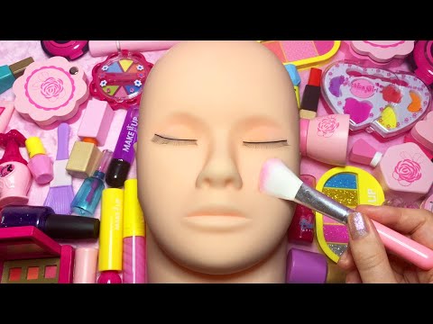 ASMR Fake Makeup on Mannequin (Whispered) #2