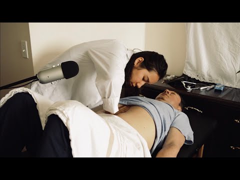[ASMR] Real Person Abdomen Exam (Medical Roleplay, Percussion and Palpation, Soft Spoken)