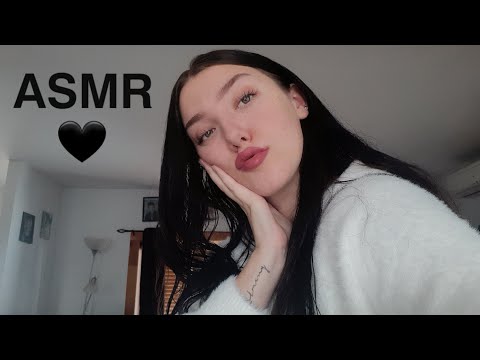 ASMR repeating the word Relax | mouth sounds | hand movements