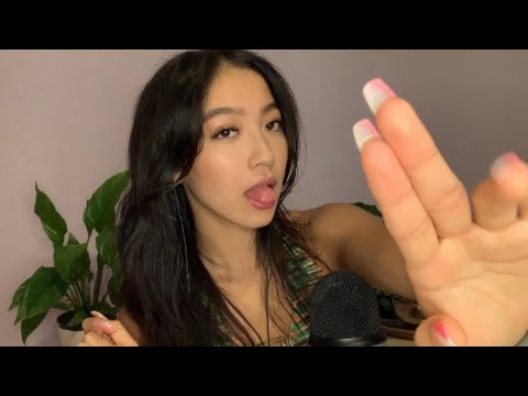 ASMR Trying SPIT PAINTING for the first time 🤤 PERSONAL ATTENTION TRIGGERS 💓 편안한 소리