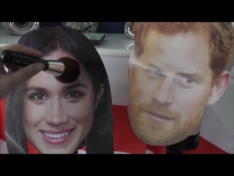 Asmr - Pampering The Royal Family ! Face Brushing !