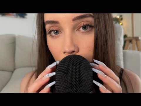 ASMR| Trying Intense Mic Triggers (scratching, brushing, tapping, blowing, different covers)