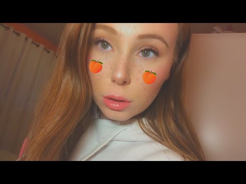 ASMR sweet friend does your makeup