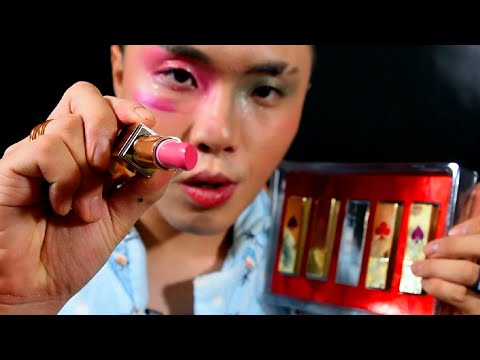 Makeup on Yo Screen 💆🏻‍♀ ASMR: Estee Lauder Lipstick Swatches, Lash Curler, Eyebrow Sounds ‧ Korean