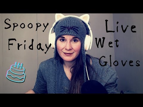 Live ASMR #22 - Gloves with "Lube" & Magic 8-Ball Answers All (lo-fi, mid-fi, hi-fi)